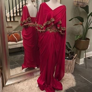 Gorgeous vintage red dress